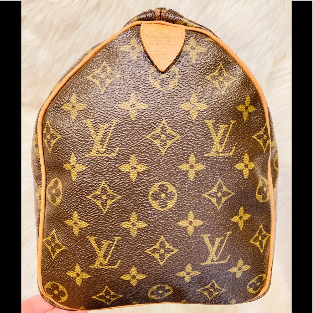 Authentic Louis Vuitton Speedy 35 #7.7ahj - Picture 4 of 12